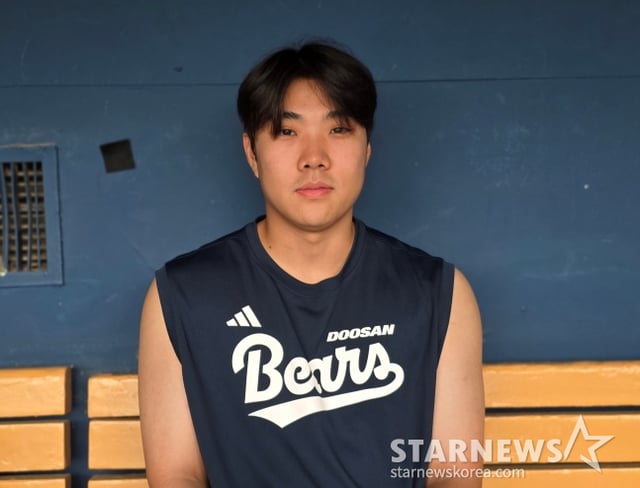 두산 박준순이 최근 스타뉴스와 만나 인터뷰했다. /사진=김동윤 기자