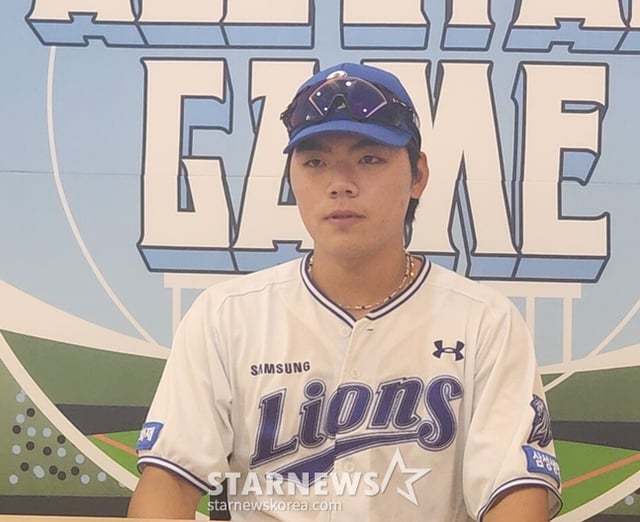 10일 퓨처스 올스타전 직후 만난 함수호. /사진=박수진 기자