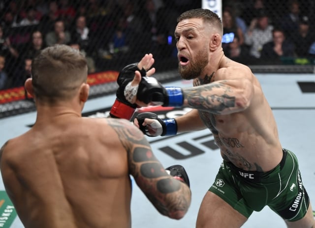 코너 맥그리거(오른쪽). /사진=UFC 제공