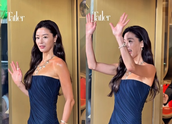 전지현 /사진=tatler 홍콩 공식 SNS