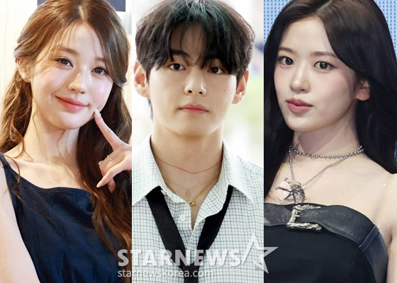 장원영, 뷔, 안유진 /사진=스타뉴스