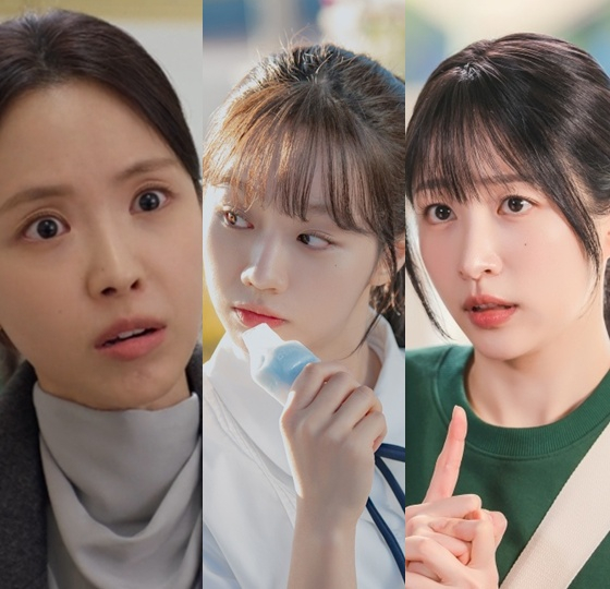 From left: Son Na-eun, Hye-ri, Hani / Photo=SBS 'Manager Kim', ENA 'Dream for You', KBS 2TV 'Love is Coming'