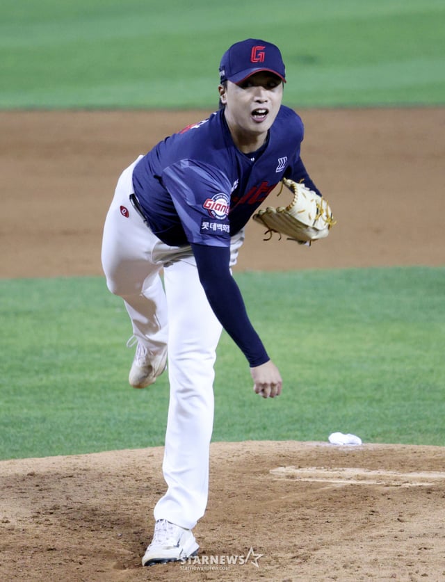 롯데 박정민. /사진=김진경 대기자 