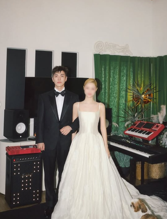 박규정과 예비 신부/사진=박규정 SNS