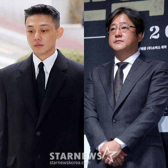 왼쪽부터 유아인, 곽도원 /사진=스타뉴스DB