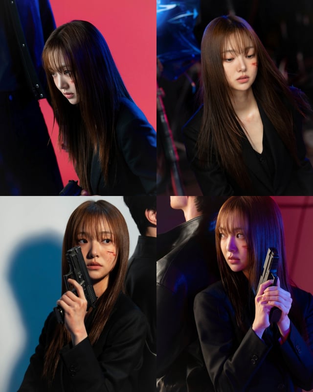 A cold gaze Kim Hye-jun opens the behind-the-scenes of 