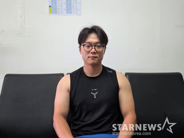 삼성 박승규가 스타뉴스와 인터뷰에 응했다. /사진=김동윤 기자 