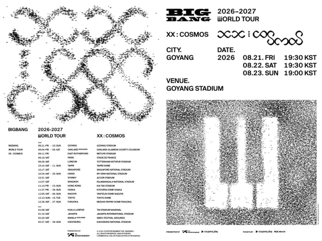 BIGBANG まとめ売り 完売、また完売..ビッグバン、20周年コンサートのタイトルを初公開