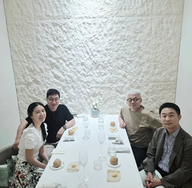정호영 이영애 장일영 김형석 / 사진=김형석 인스타그램