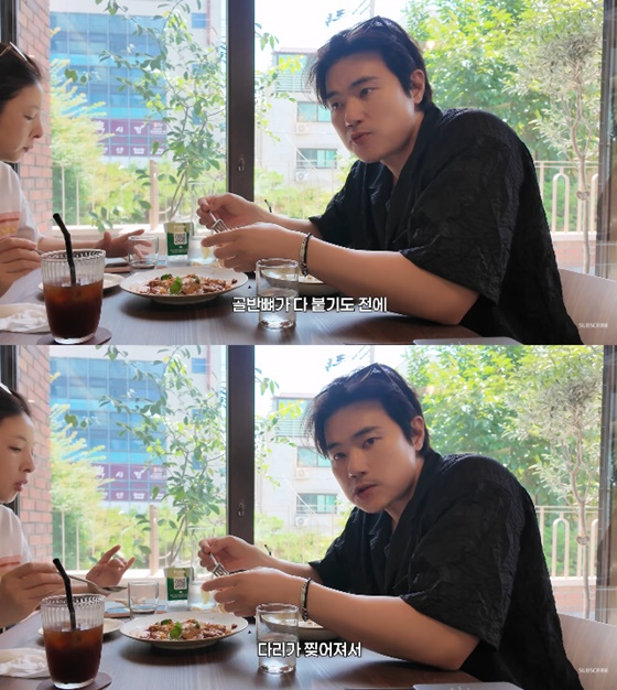 한무영과 김강우 부부/사진=김강우 유튜브