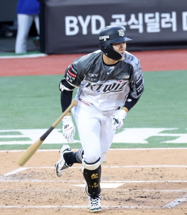 KT WiZ's Choi Won-jun. /Photo=StarNews