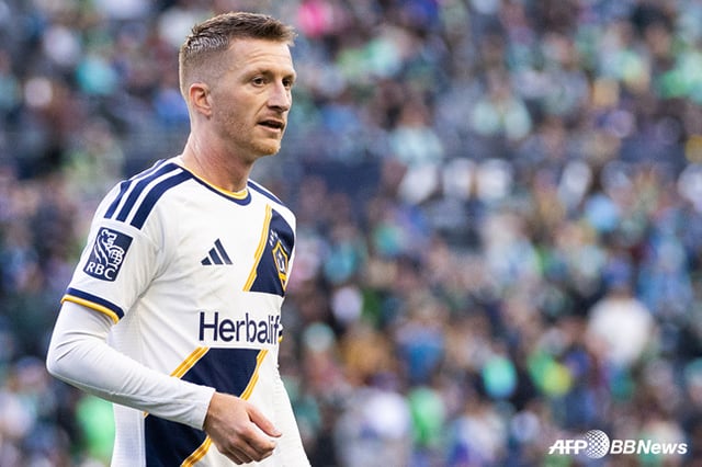Marco Reus of LA Galaxy. /AFPBBNews=NEWS1