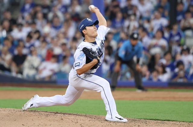 Lee Seung-min. /Photo=Samsung Lions