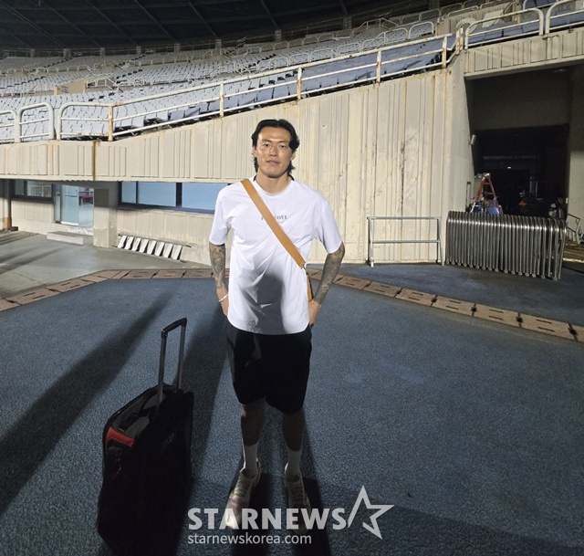 경기 후 만난 구성윤. /사진=이원희 기자.