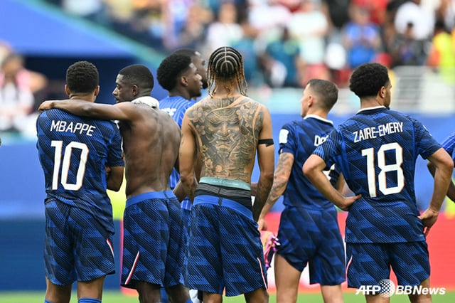 French national team. /AFPBBNews=NEWS1