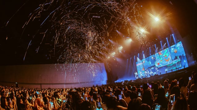 Imagen del evento de showcase global de NEXZ 'Mmchk_Not Typical' en Bangkok / Foto=JYP Entertainment, BNJ Entertainment