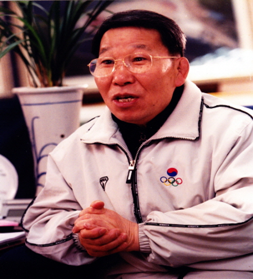 Image of the late Jang Chang-seon during his tenure as director of Taereung Training Center. /Photo=Korea Sports Council provided
