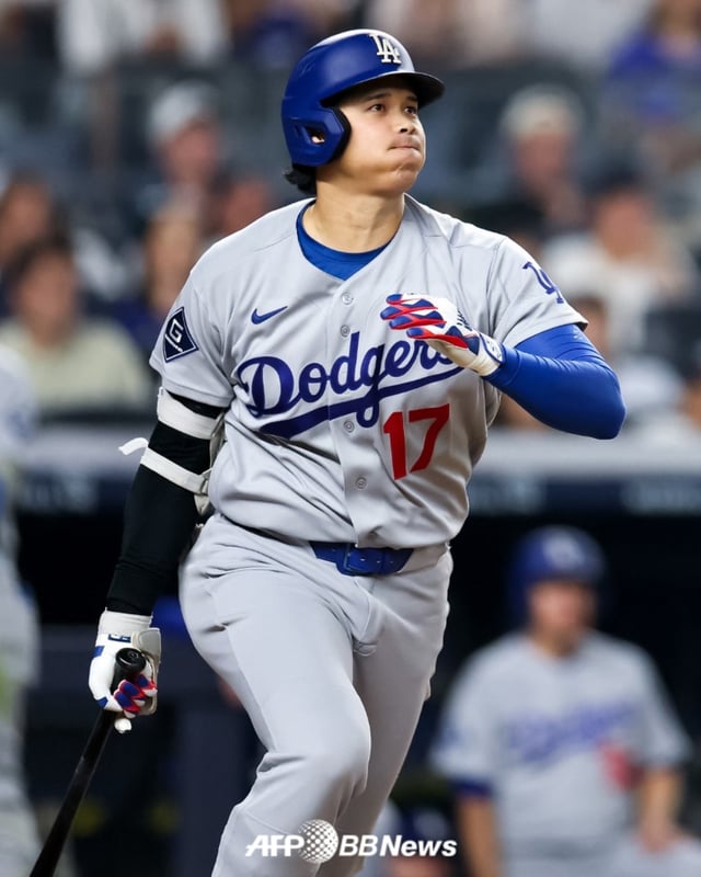 LA Dodgers Shohei Ohtani. /AFPBBNews=NEWS1