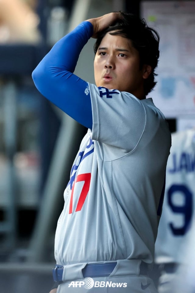 LA Dodgers Shohei Ohtani. /AFPBBNews=NEWS1