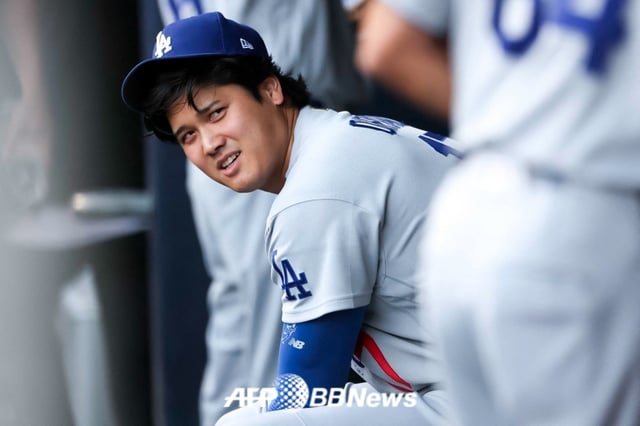 LA Dodgers Shohei Ohtani. /AFPBBNews=NEWS1