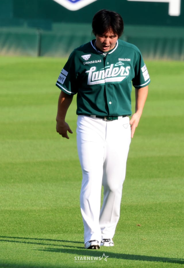 SSG's Choi Jung. /Photo=Senior reporter Kang Young-jo