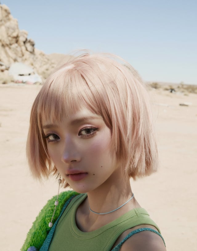 ガールズグループ「ヒッジス」ヘリン。 /写真=キウムヒーローズ提供