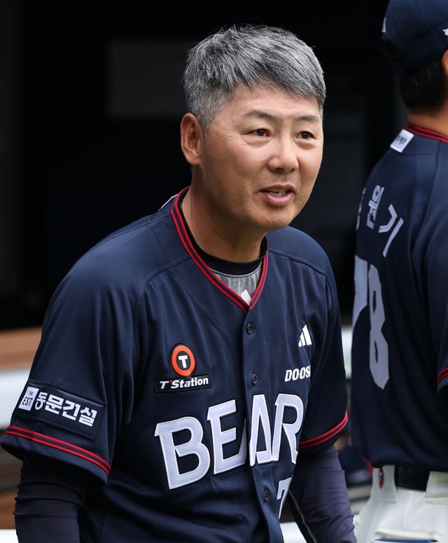 Director Kim Won-hyung de Doosan. /Foto=Doosan Bears
