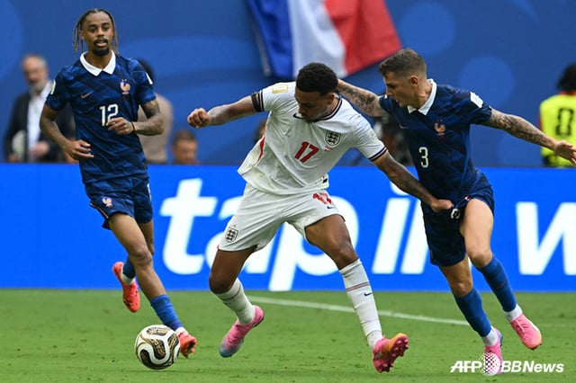 Morgan Rogers (en el centro), participante del Mundial de 2026 en Norteamérica, Centroamérica y el Caribe. /Foto=AFPBBNews=NEWS1