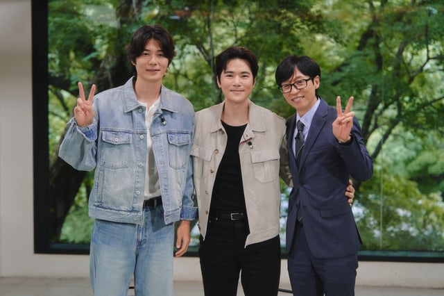 기성용 김강우 유재석 / 사진=tvN 유 퀴즈 온 더 블럭