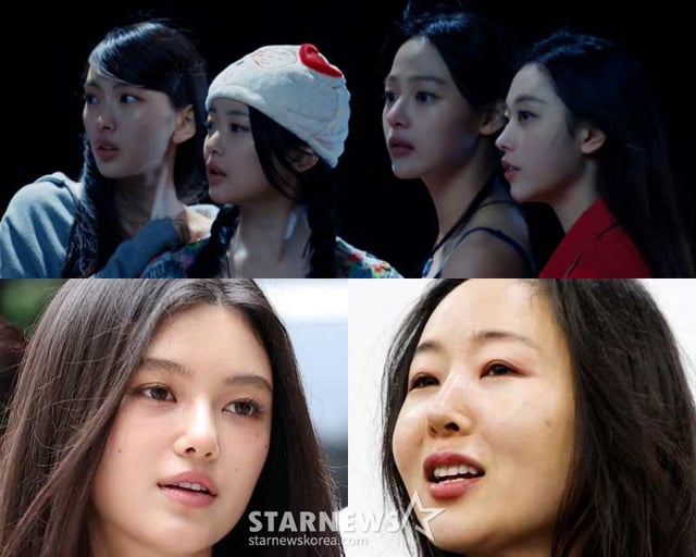 (위에서부터 시계 방향으로) 뉴진스, 민희진, 다니엘 /사진=스타뉴스