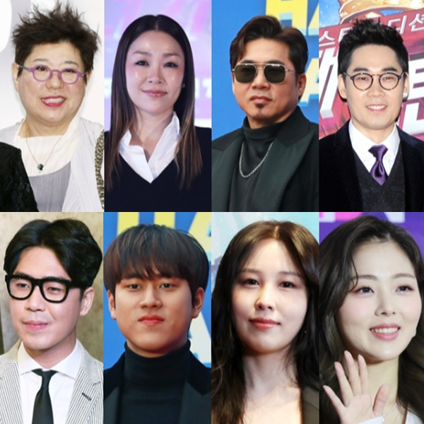 (왼쪽 위부터 시계방향) 양희은 박정현 김조한 김연우 HYNN(박혜원) 권진아 이무진 정준일 /사진=스타뉴스