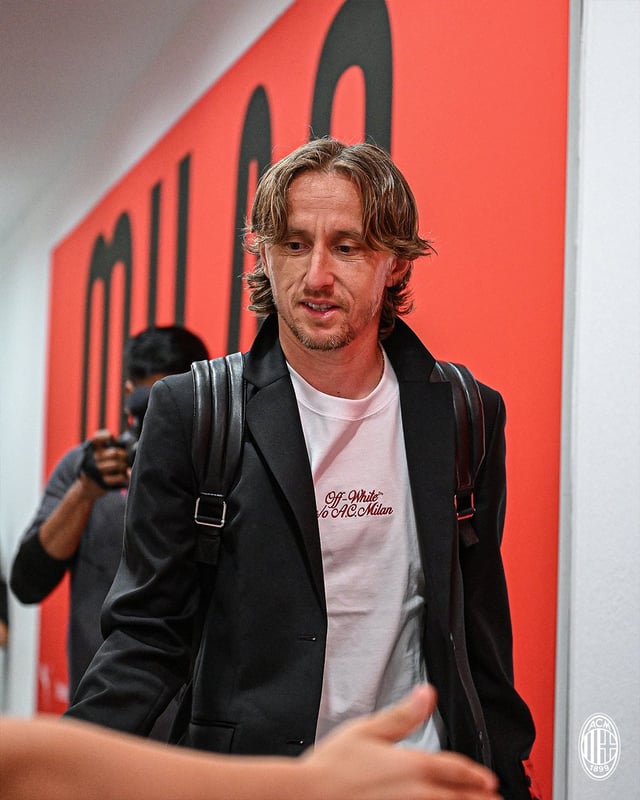 Luka Modric. /Photo=AC Milan official social networking service (SNS)
