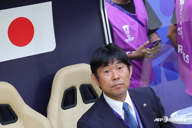 森安肇日本代表監督。 /AFPBBNews=ニュース1
