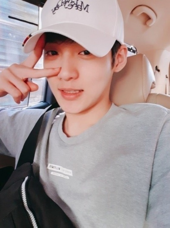 고 김동윤 사망 전 게재된 사진/사진=스펙트럼 SNS