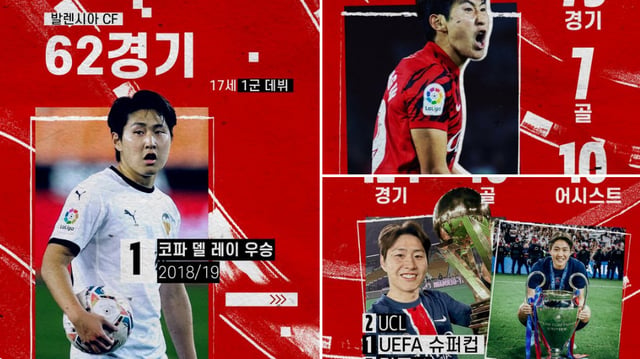  아틀레티코 마드리드가 이강인을 소개하고 있다. /사진=아틀레티코 마드리드 공식 SNS 갈무리