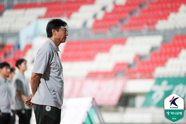 Hwang Sun-hong, Daejeon Hana Citizen manager. /Photo=Korea Professional Football League