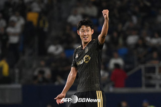 Son Heung-min của LAFC. /AFPBBNews=NEWS1