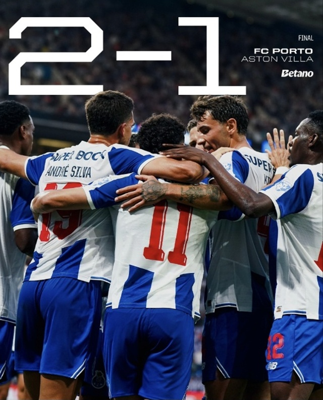 Final score. /Photo=FC Porto SNS