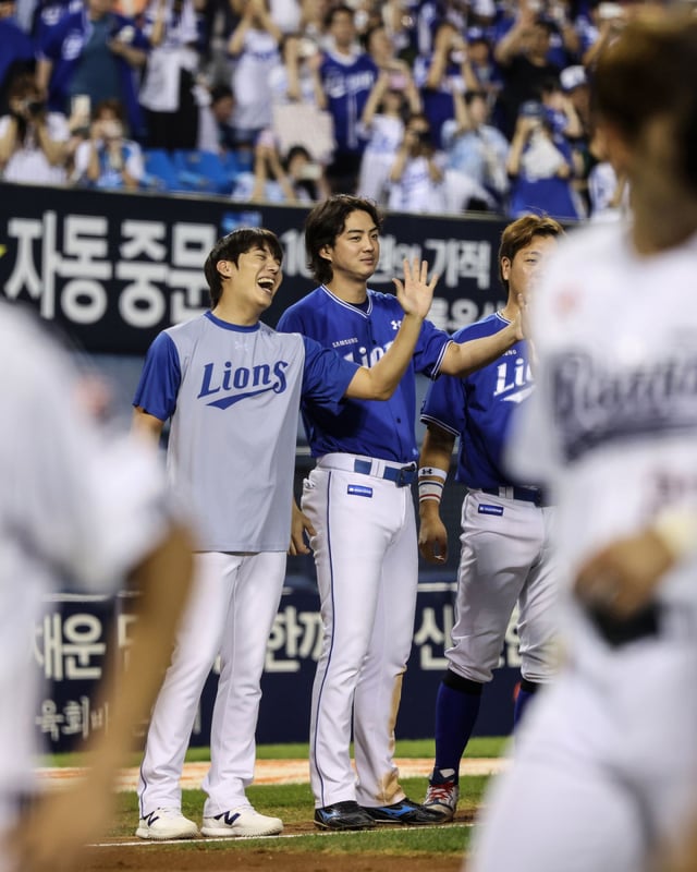 Samsung Lions team roster. /Photo=Samsung Lions provided