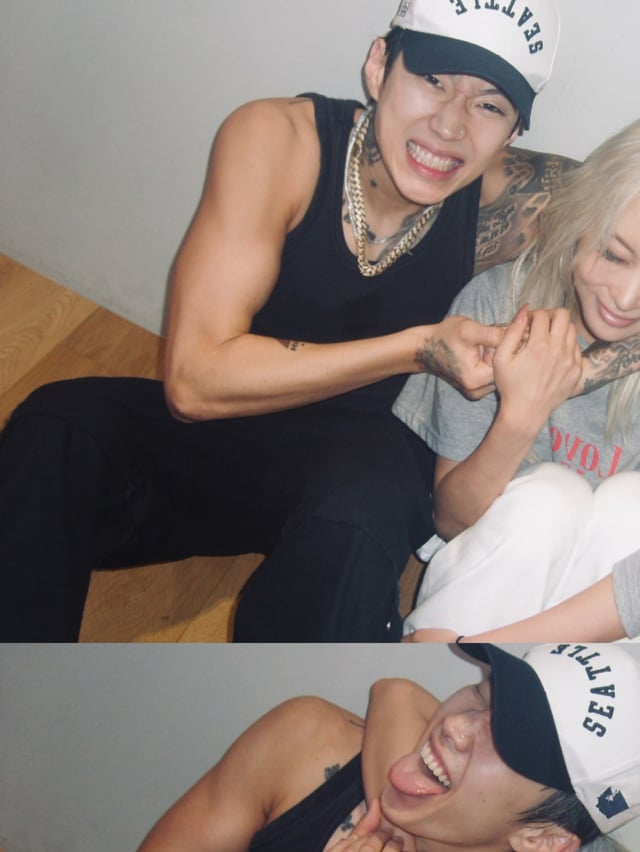 /Photo=WJSN's Dayoung and Jay Park SNS
