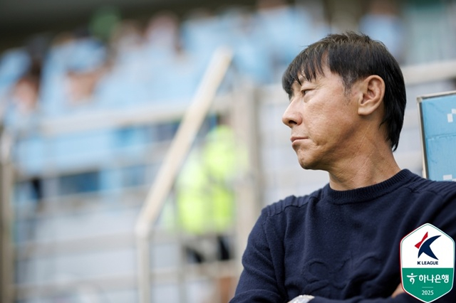 El entrenador Shin Tae-yong. /Foto=Federación Coreana de Fútbol Profesional proporcionado