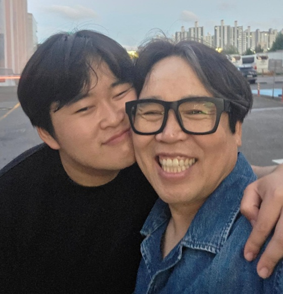 Son Ji-woong (left) and Jung Eun-pyo /Photo=Jung Eun-pyo's SNS
