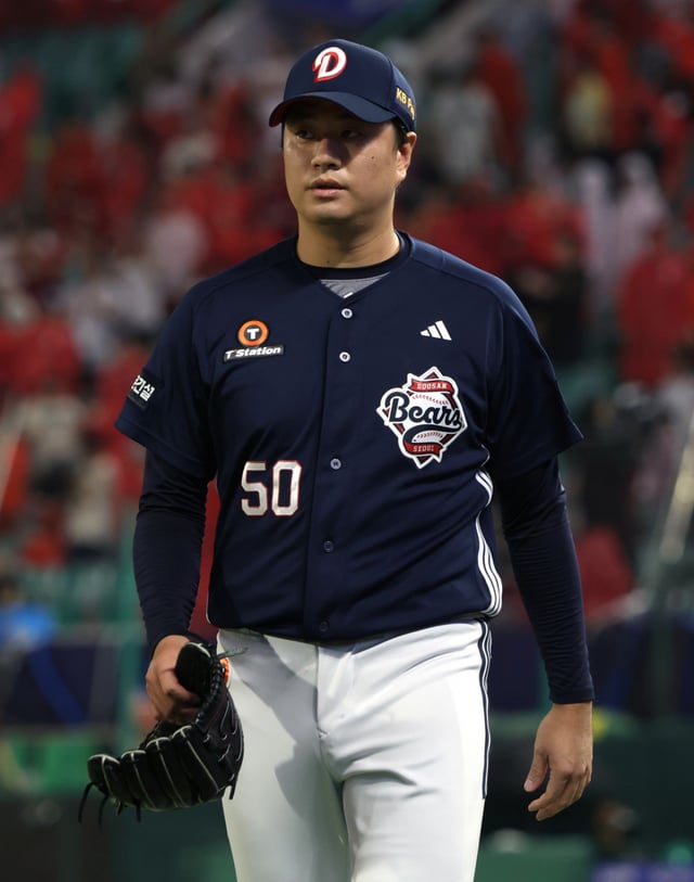 July 28, Incheon Doosan Bears vs. SSG Landers game. Lee Young-ha's appearance. /Photo=Doosan Bears provided