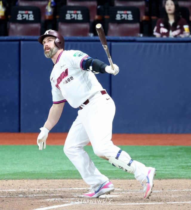 Kiwoom's Matt Davidson. /Photo=Senior reporter Kang Young-jo