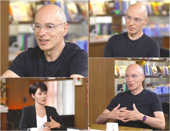 김주하, 베르나르 베르베르 /사진=MBN