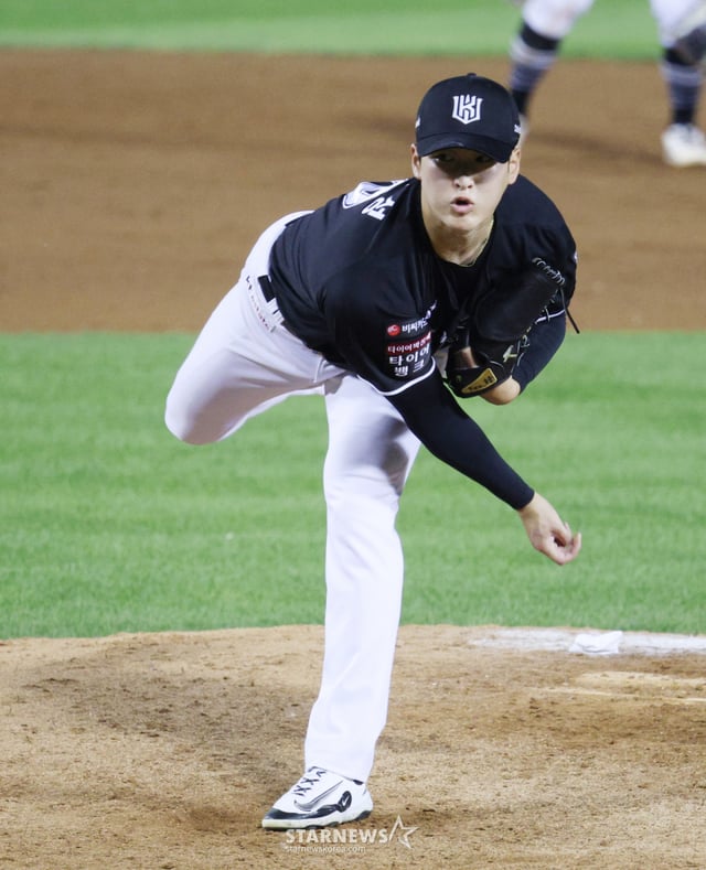 KT's Se Je-seong. /Photo=Chief correspondent Kim Jin-kyung