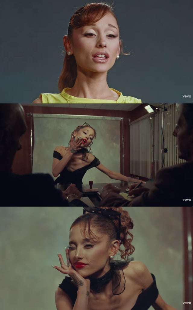 /Photo=Screenshot from Ariana Grande's "Petal" music video