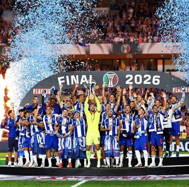 FC Porto's championship ceremony. /Photo=FC Porto SNS