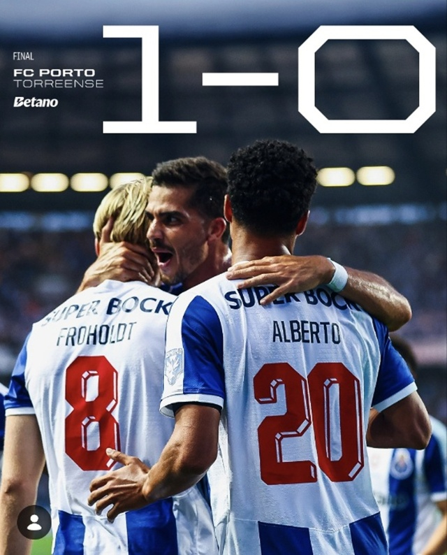 Final score. /Photo=FC Porto SNS