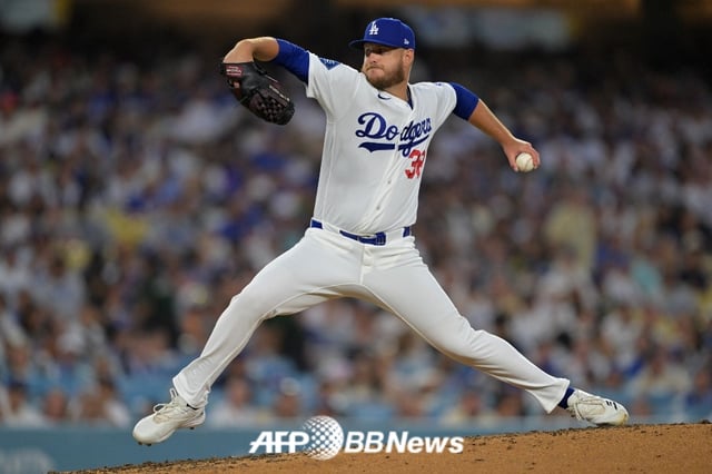 LA Dodgers Cole Irvin. /AFPBBNews=NEWS1